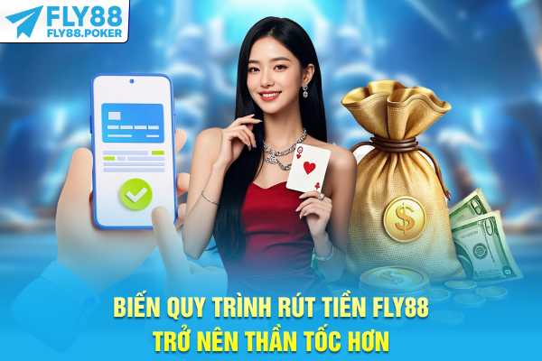 Biến quy trình rút tiền FLY88 trở nên thần tốc hơn