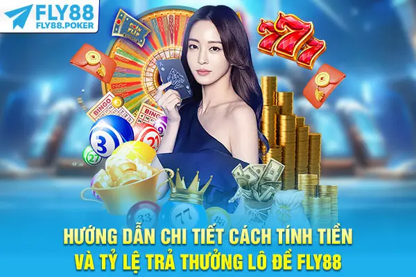 Hướng dẫn chi tiết cách tính tiền và tỷ lệ trả thưởng lô đề Fly88