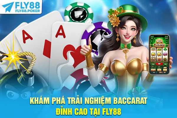 Khám phá trải nghiệm Baccarat đỉnh cao tại Fly88